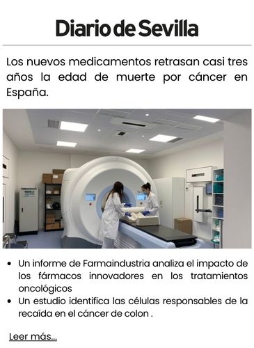 Los nuevos medicamentos retrasan casi tres años la edad de muerte por cáncer en España.