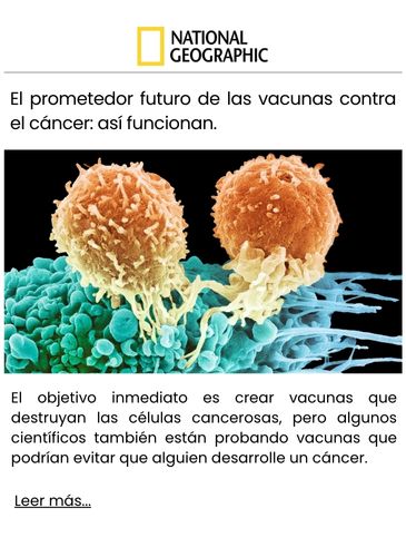 El prometedor futuro de las vacunas contra el cáncer así funcionan.
