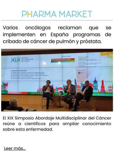 Varios oncólogos reclaman que se implementen en España programas de cribado de cáncer de pulmón y próstata.