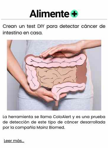 Crean un test DIY para detectar cáncer de intestino en casa.