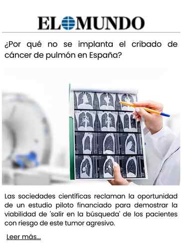 ¿Por qué no se implanta el cribado de cáncer de pulmón en España